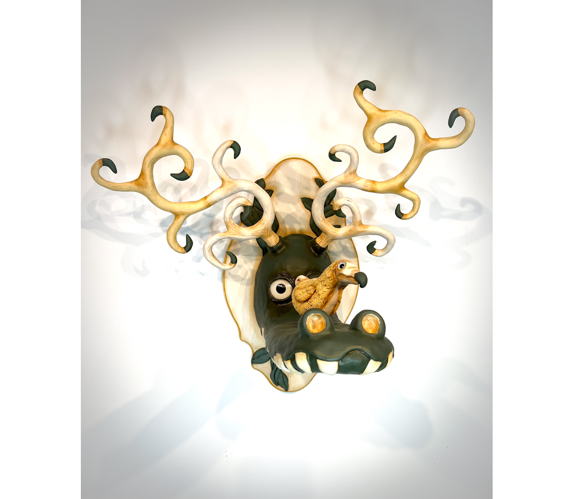 Augustus & Amanita - Valency Genis | Mixed Media Sculpture